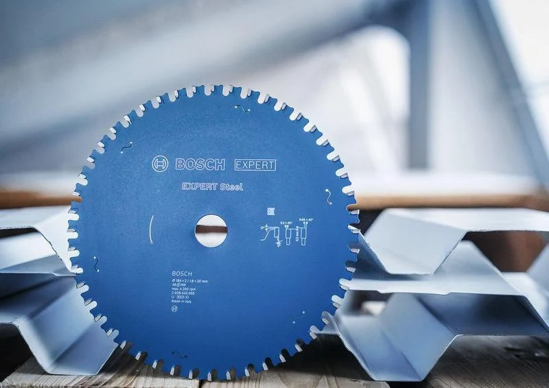 Bosch Kreissägeblatt Expert for Steel 230 mm, 48 Zähne, für Edelstahl, 25,4 mm Bohrung