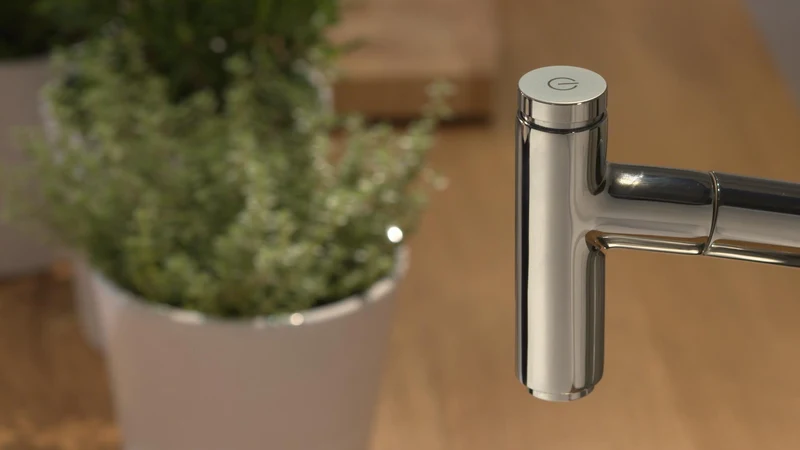 HANSGROHE EH-Küchenmischer METRIS DN 15 m Ausz-br