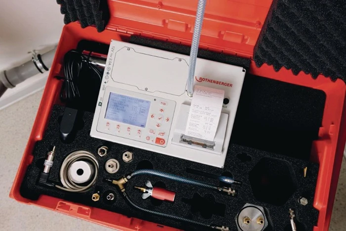 Rothenberger Druck-/Leckmengenmessgerät ROTEST GW Professional ( 8000906647 ) Arbeitsbereich bis 20 bar