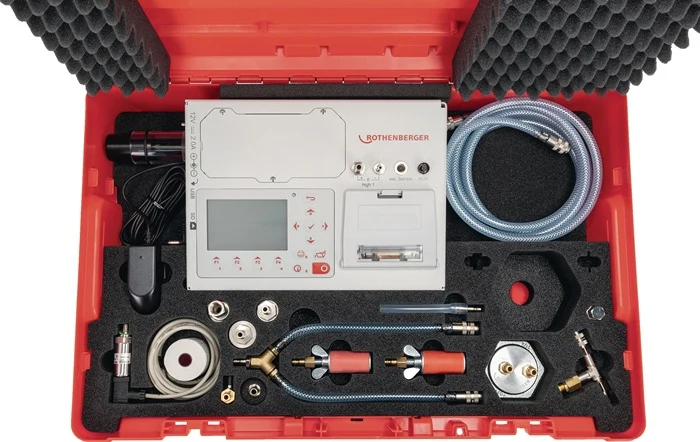 Rothenberger Druck-/Leckmengenmessgerät ROTEST GW Professional ( 8000906647 ) Arbeitsbereich bis 20 bar