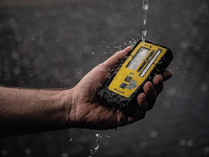 STABILA Rotations- und Linien-Receiver REC 500 RG – Laserempfänger für Rotations- und Linienlaser, 50 h