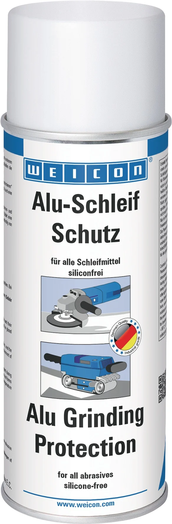 WEICON Aluschleifschutz 400 ml Spraydose – Kühlschmier- und Trennmittel für längere Standzeiten