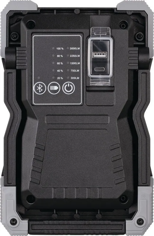BRENNENSTUHL Akku-LED-Strahler RUFUS 30 W 3000 lm IP65 mit Powerbank-Funktion