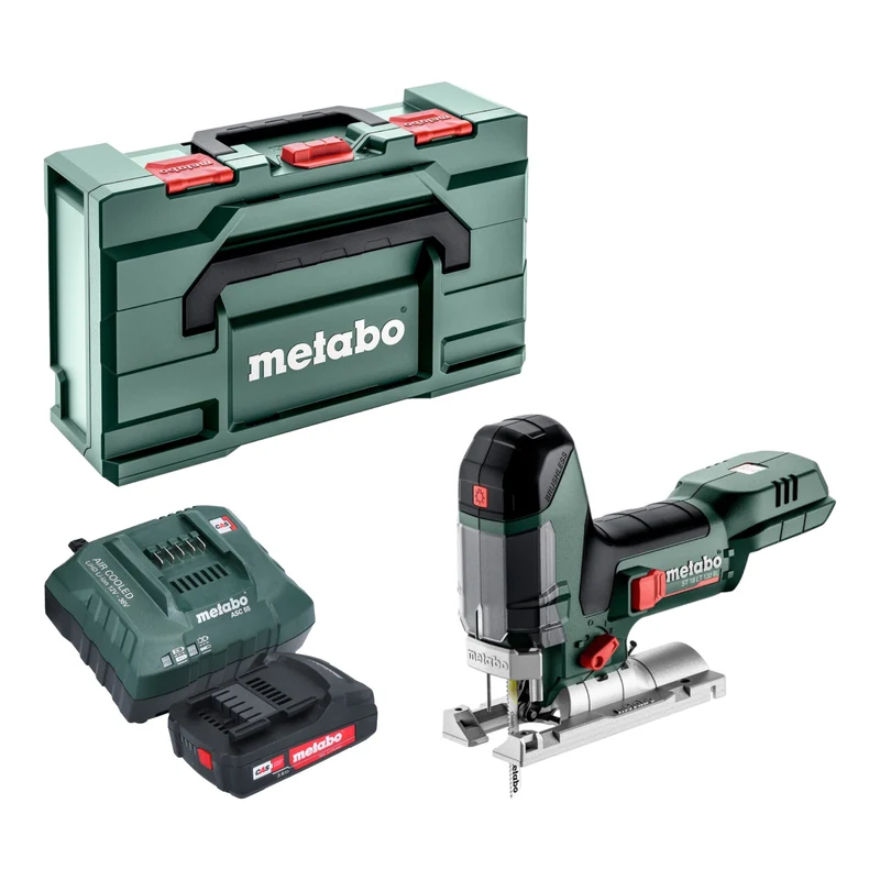 Metabo ST 18 LT 130 BL Akku Stichsäge 18 V 130 mm Brushless + 1x Akku 2,0 Ah + Ladegerät + Metabox