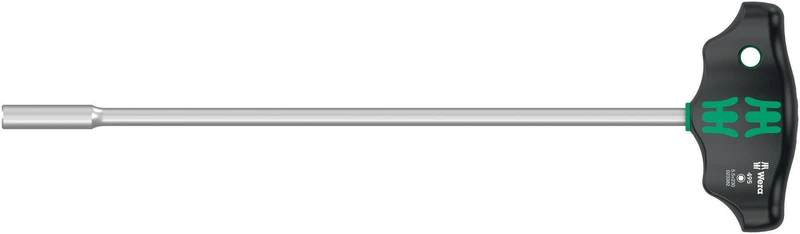 WERA Steckschlüsselschraubendreher 495 SW 5,5 mm mit Quergriff, Klingenlänge 230 mm