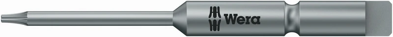WERA Bit 867/9 C TX 5, 44 mm, 4 mm Halfmoon-Antrieb für Innen-TORX-Schrauben