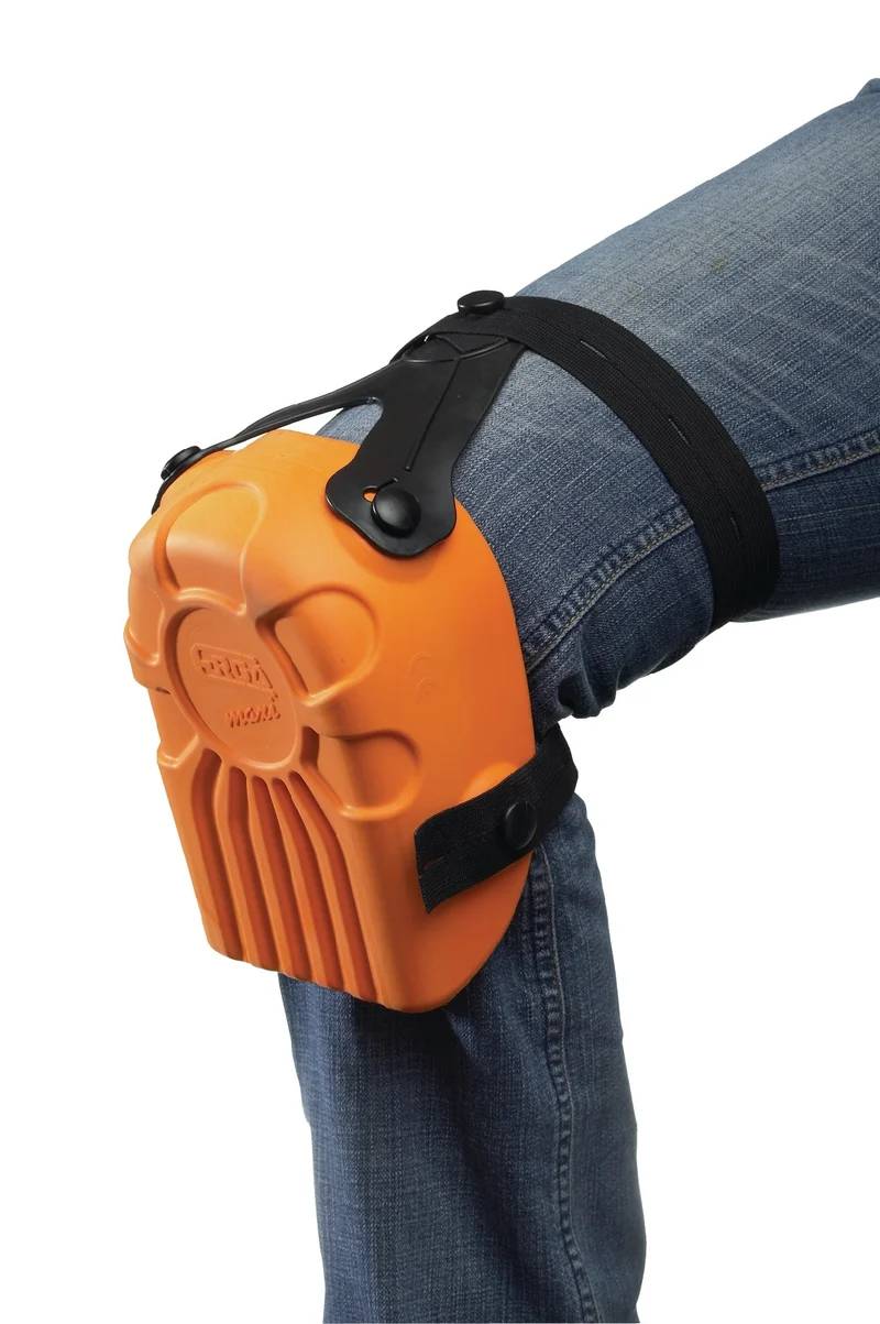 KRONEN-HANSA Knieschoner Ergo DIN/EN14404 universal orange – Leistungsstufe 2