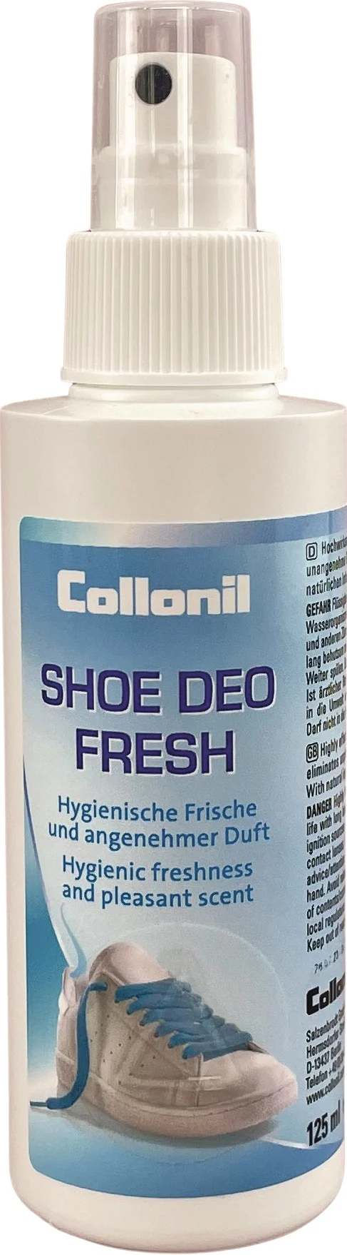 COLLONIL Schuhdeo Shoe Deo Hygienische Frische 100 ml Duo-Sprühkopf für Arbeitsschuhe
