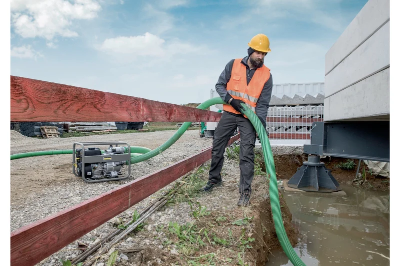 KÄRCHER Schmutzwasserpumpe WWP 45 Benzin 196 cm³ Förderleistung 45.000 l/h