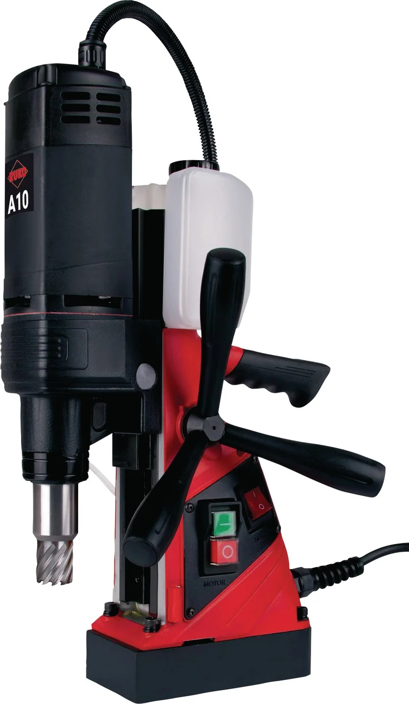 RUKO Kernbohrmaschine A10 12-35 mm Weldon 3/4″ 1100 W mit 10000 N Magnethaftkraft