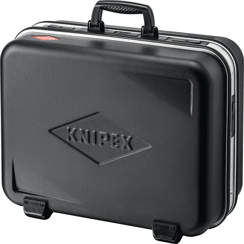 KNIPEX Schalenkoffer BIG TWIN Leerkoffer mit Aluminiumrahmen und Zahlencode
