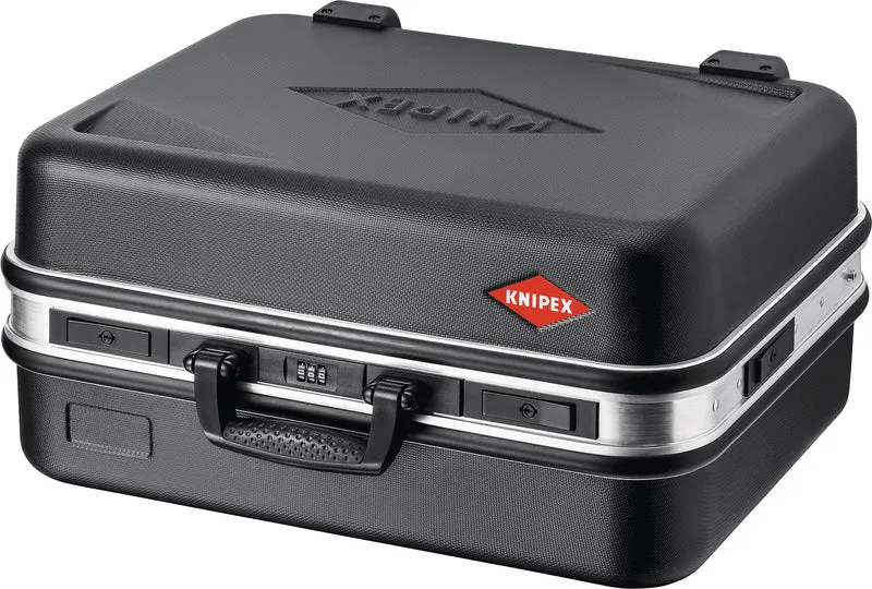KNIPEX Schalenkoffer BIG TWIN Leerkoffer mit Aluminiumrahmen und Zahlencode