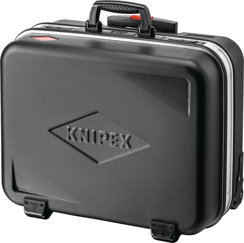 KNIPEX Werkzeugkoffer Big Basic Move Leerkoffer mit Trolly-Funktion und variabler Bestückung
