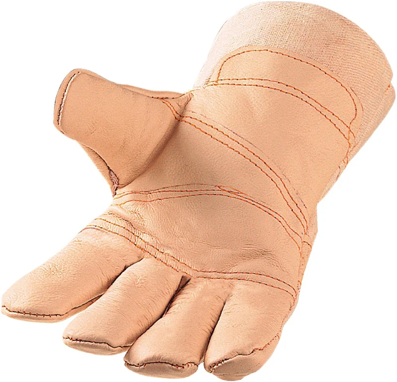 ASATEX Handschuhe Gr. 10,5 naturfarben Möbelleder PSA I – 12 Paar