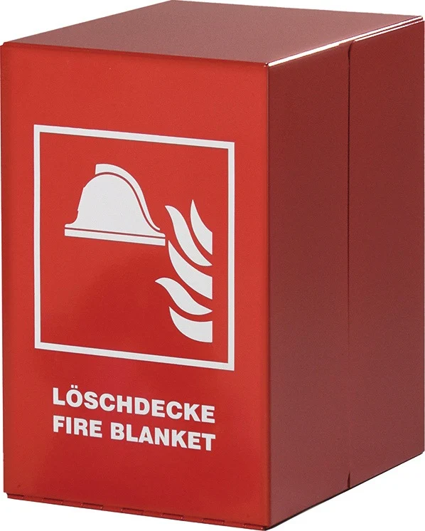 JUTEC Löschdeckenbehälter EN1869 Stahl rot ohne Inhalt 200x300x240 mm