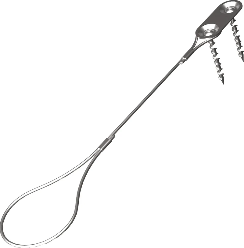 SKYLOTEC Anschlagpunkt SECU® WIRE EN 795:2012/A PSA III Edelstahl 0,25 m