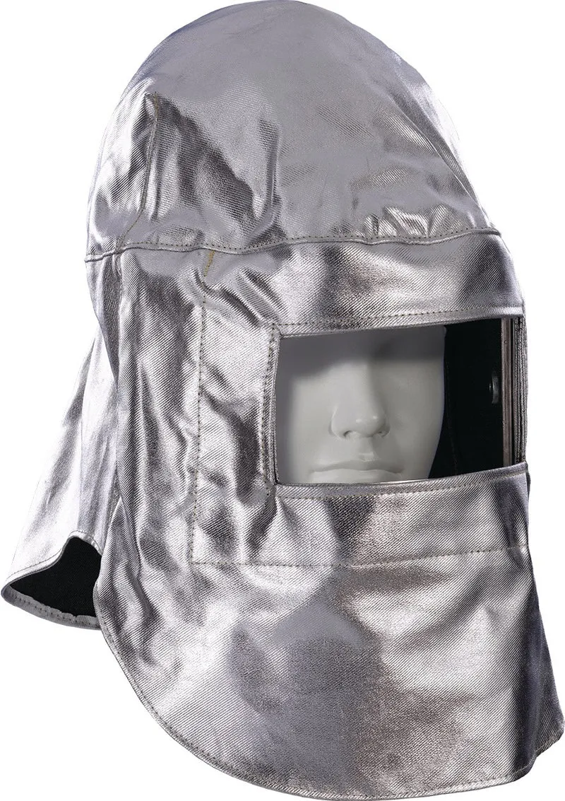 JUTEC Hitzeschutzhaube universal silber – Aramid aluminisiert, EN ISO 11612, bis 1000 °C
