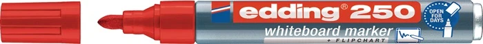 Edding Whiteboardmarker 250 ( 9000487636 ) rot 10 Stück