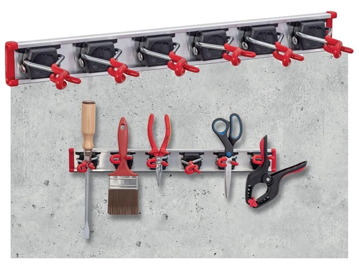Gerätehalter Set mini ( 4000819680 ) Länge 0,5 m Aluminium / Kunststoff 10 Stück