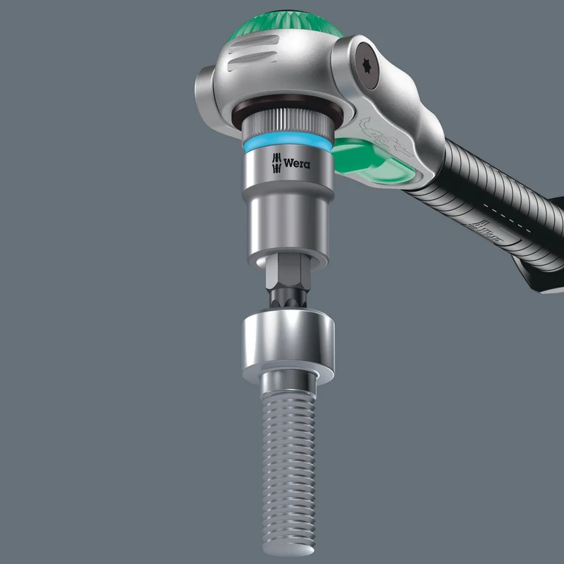 WERA Drehmomentschlüsselset Click-Torque C 3 Set 1, 13-teilig, 40-200 Nm, 1/2 Zoll, Radmontageset