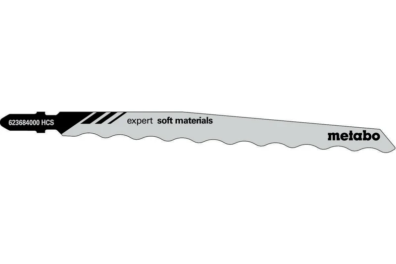 Metabo Stichsägeblätter expert Nutz-Länge 126 mm HCS geschliffen gewellt 3 Stück