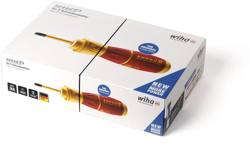 Wiha speedE® II electric Schraubendreher-Set 6-tlg. VDE Akku Schlitz/PZD