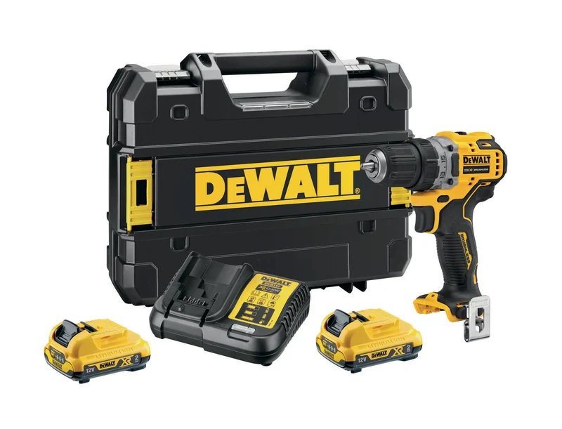 DEWALT Akku-Bohrschrauber DCD701D2 12V 2Ah bürstenlos 1,5-10mm