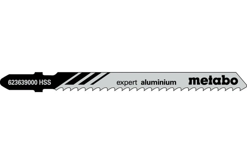 Metabo Stichsägeblätter expert aluminium HSS gefräst geschränkt 5 Stück