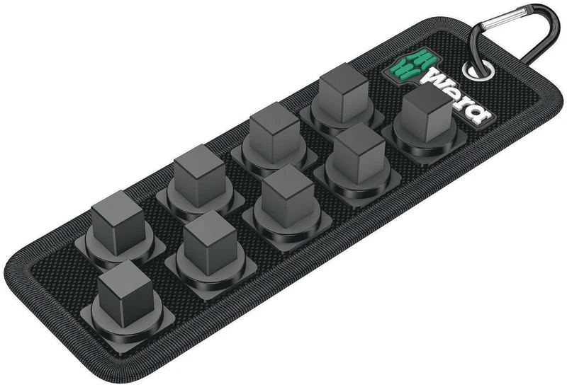 Wera Textilgurt Belt C 200x30mm für 1/2 Zoll Nüsse – Platz für 9 Impaktor-Nüsse