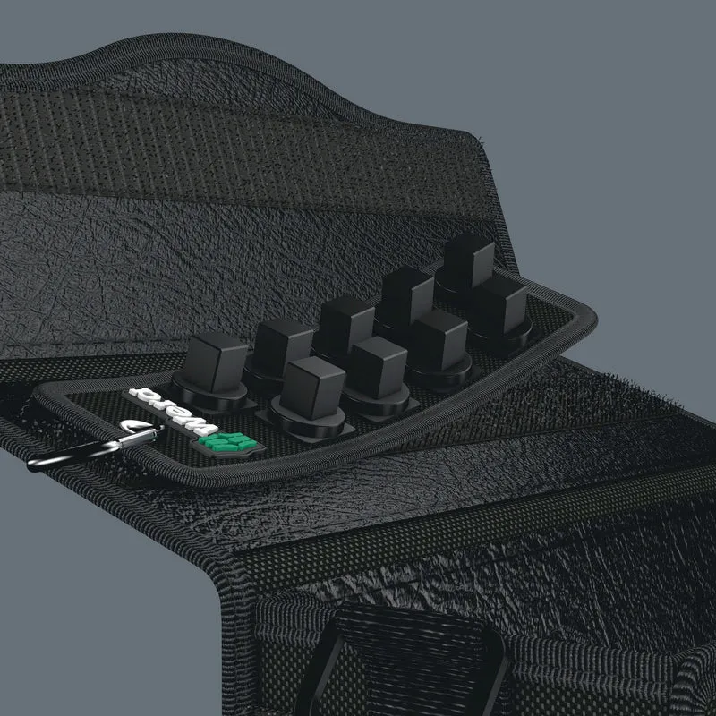 Wera Textilgurt Belt C 200x30mm für 1/2 Zoll Nüsse – Platz für 9 Impaktor-Nüsse