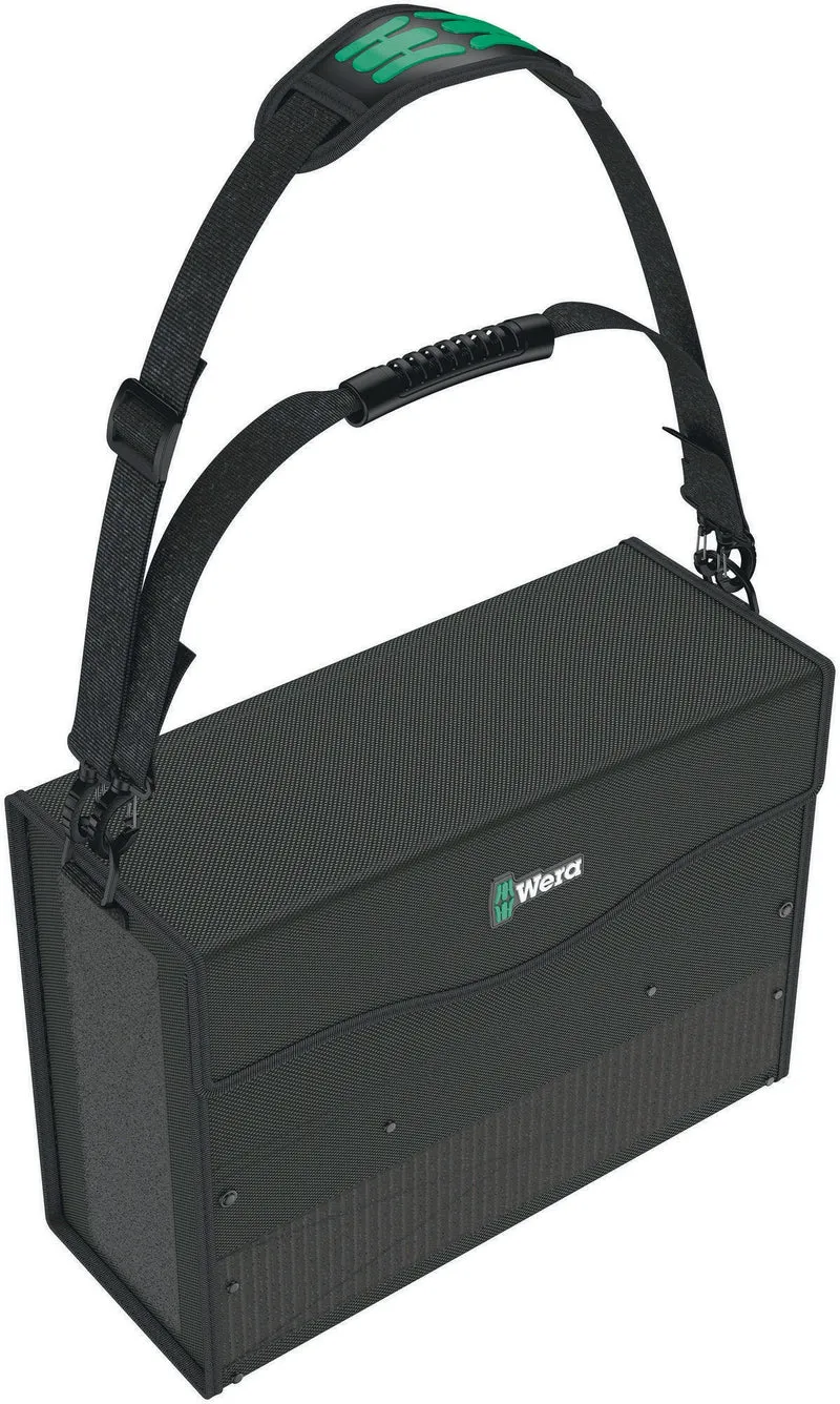 Wera 2go 2 XL Werkzeugbox 455x330x170 mm mit Klettsystem und Köcher