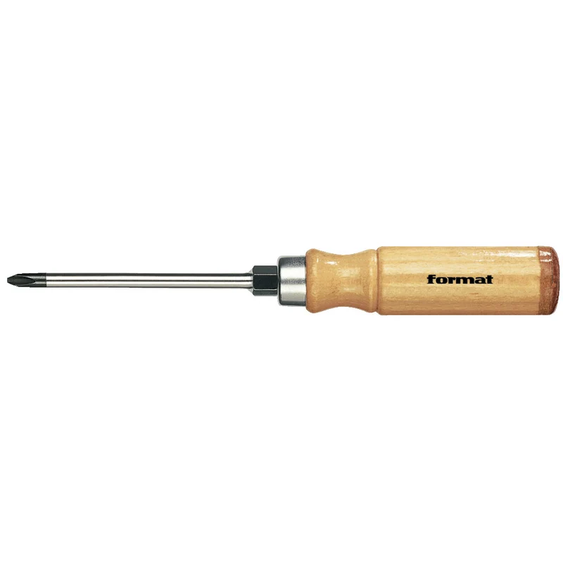 Kreuzschlitz-Schraubendreher PH mit Holzheft
