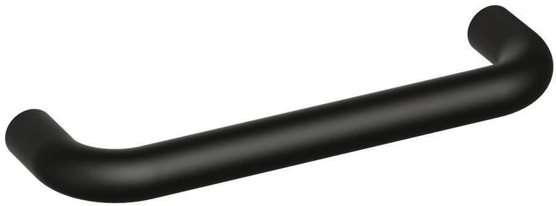 HEWI Möbelgriff PA 90 tiefschwarz matt, Ø13 mm, Befestigungsabstand 128 mm
