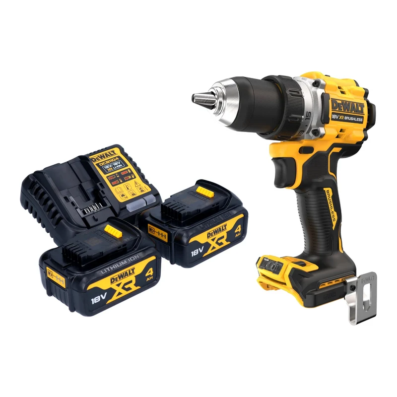 DeWalt DCD 800 M2 Akku Bohrschrauber 18 V 90 Nm Brushless + 2x Akku 4,0 Ah + Ladegerät