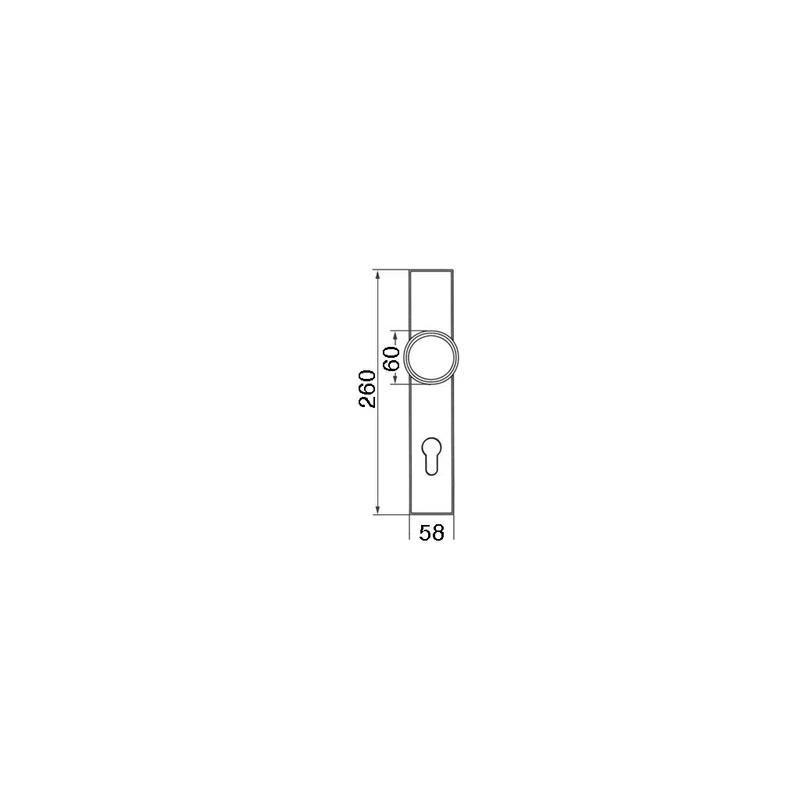 Knopflangschild Modell Urban 349