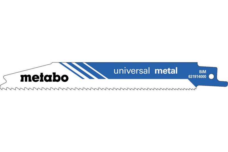 METABO Säbelsägeblätter Pionier L.150 mm BiM progressiv S 123 XF für dickes und dünnes Material