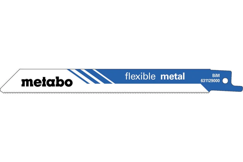 Metabo Säbelsägeblätter Classic L 150 mm BiM 24 TPI für Metall, Rohre und Profile