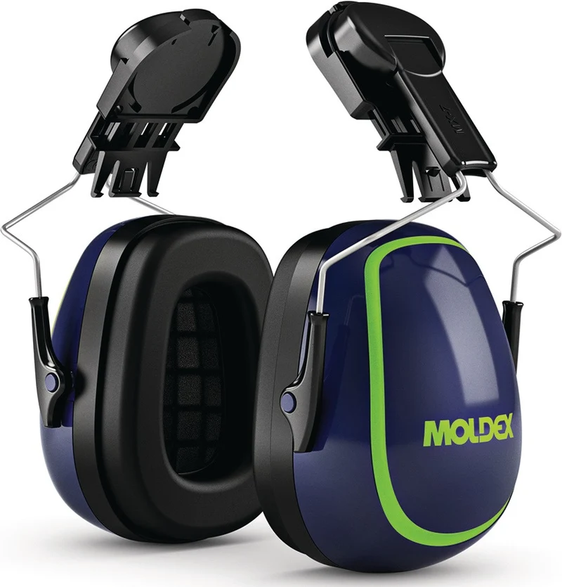 MOLDEX Gehörschutz MX-7 614001 EN 352-3 SNR 31 dB zum Einklicken, extra große Ohrmuschel, Paar