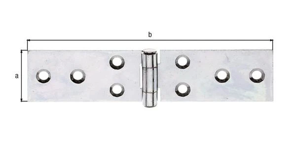 GAH Alberts Tischband ( 8002773622 ) Höhe 141 mm B.offen32 mm sendzimirverzinkt 20 Stück
