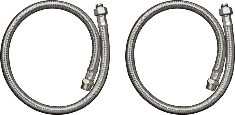 AXOR Anschlussschlauchset für 2-Loch Wannenrandarmatur mit Thermostat – Hansgrohe