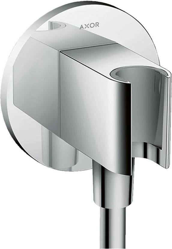 AXOR FixFit Porter Anschlusswinkel rund Metall mit Rückflussverhinderer chrom