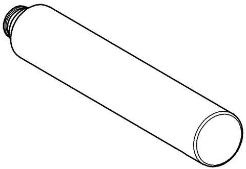 GROHE Auslauf 42367 chrom – Gerader Rohrauslauf aus Messing mit Schaumstrahldüse