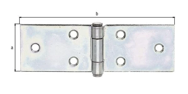 GAH Alberts Tischband ( 8002484447 ) Höhe 101 mm B.offen32 mm sendzimirverzinkt 20 Stück
