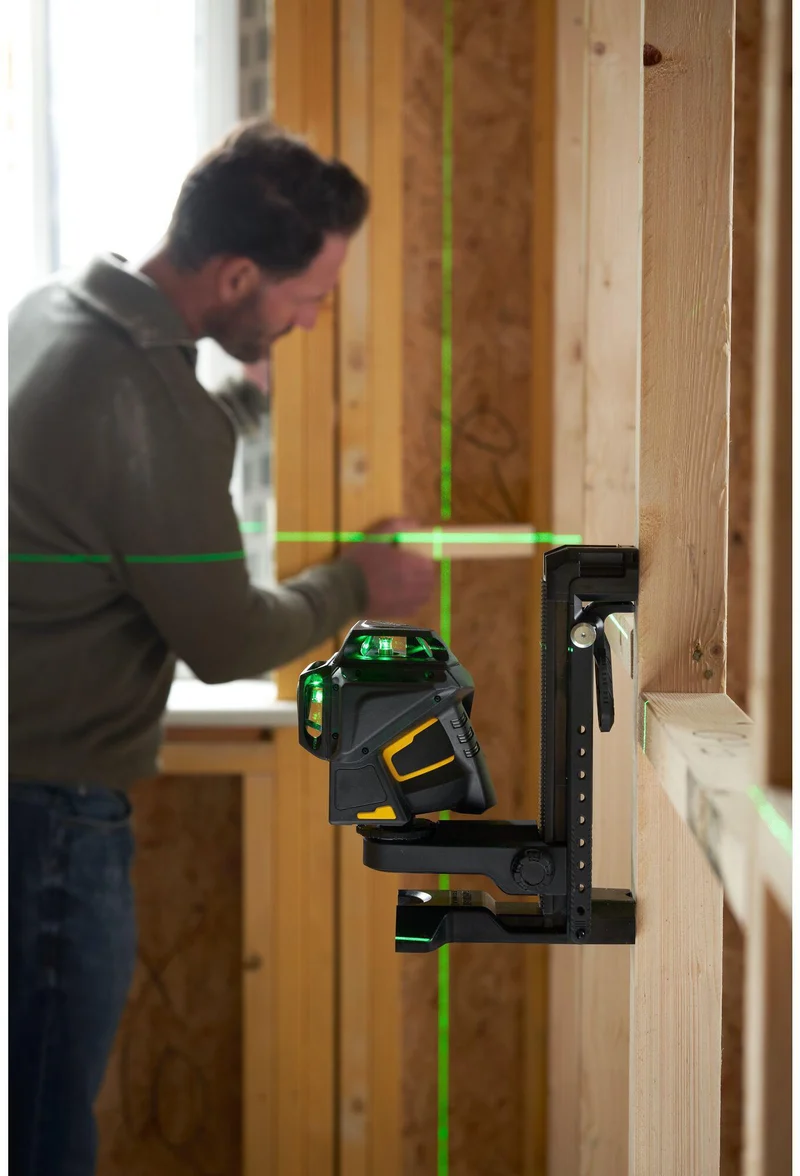 STANLEY Kreuzlinienlaser FatMax X3G – 3 x 360° Linien, ± 4° Selbstnivellierung, IP54