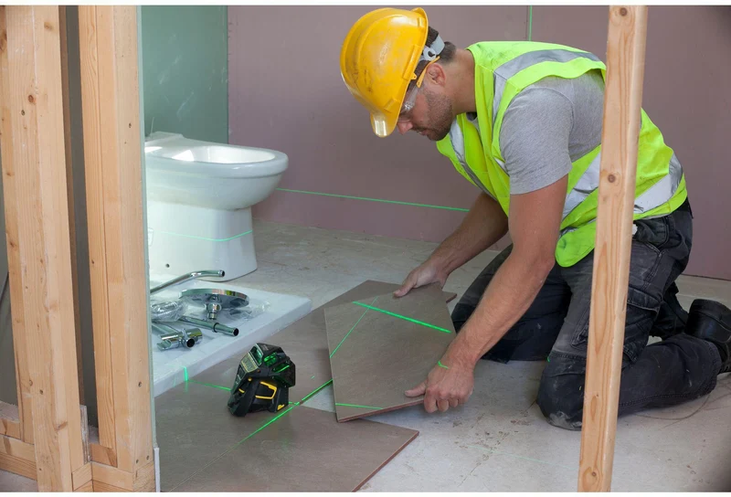 STANLEY Kreuzlinienlaser FatMax X3G – 3 x 360° Linien, ± 4° Selbstnivellierung, IP54