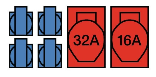 Jäger Direkt Kunststoffwandverteiler ( 4000873996 ) Verschraubung M32