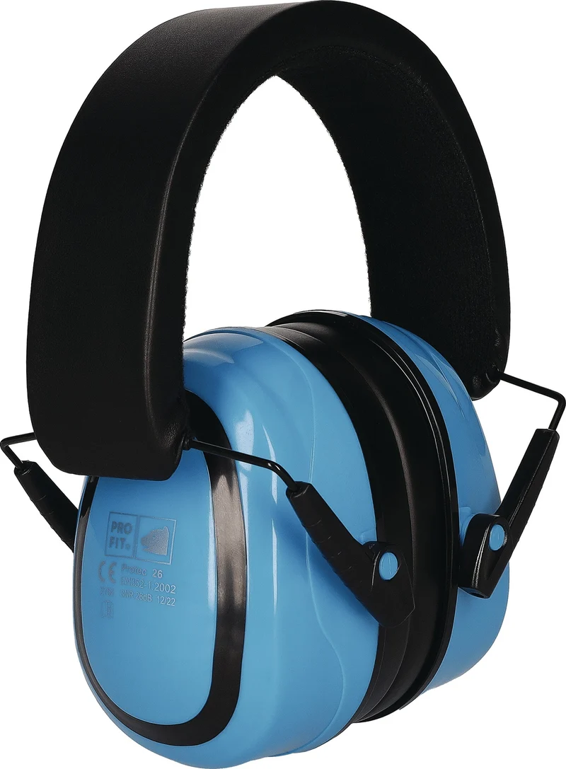 PRO FIT Kapselgehörschutz Protec 26 – SNR 26 dB, EN 352-1, zusammenklappbar