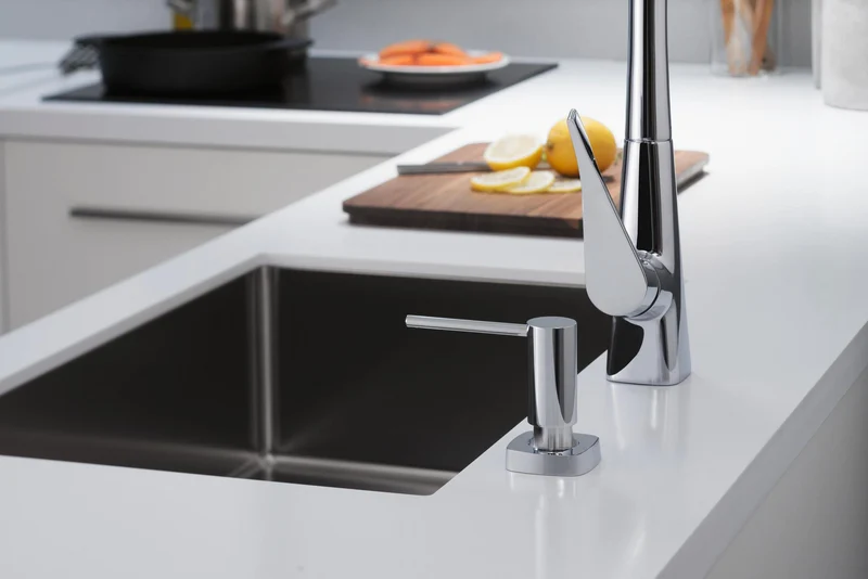 HANSGROHE Unterbauspüle S719-U660 Edelstahl 660 mm – Einzelbecken ohne Hahnloch