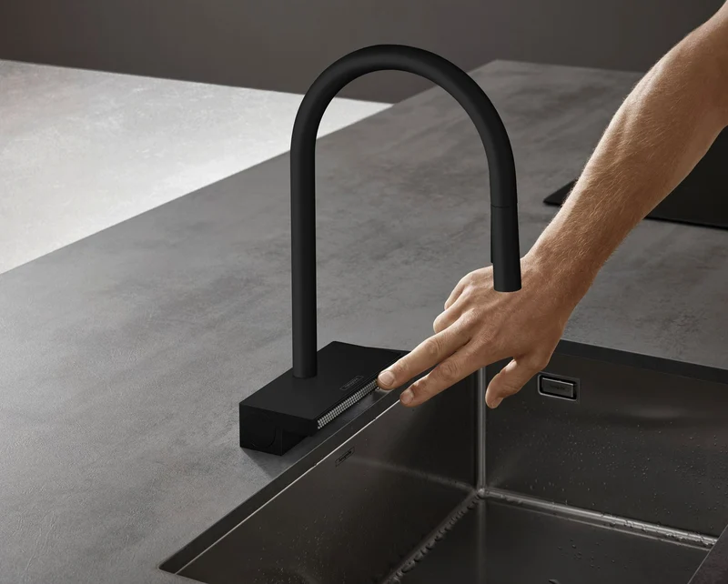 HANSGROHE Unterbauspüle S719-U660 Edelstahl 660 mm – Einzelbecken ohne Hahnloch