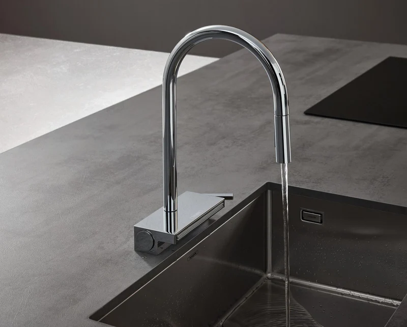 HANSGROHE Unterbauspüle S719-U660 Edelstahl 660 mm – Einzelbecken ohne Hahnloch